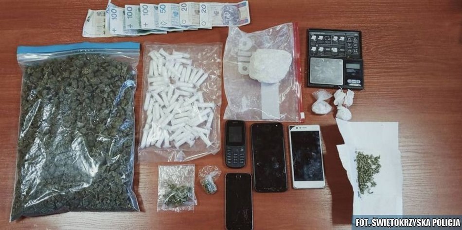 Kielczanin aresztowany za handel narkotykami 