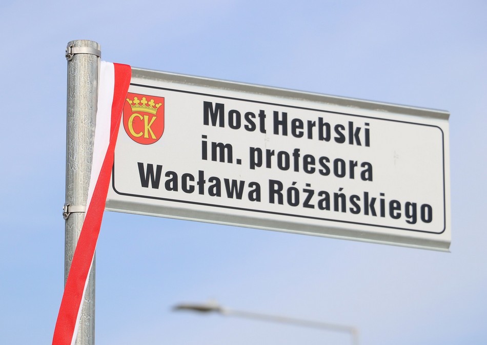 Most Herbski nosi imię profesora Wacława Różańskiego 
