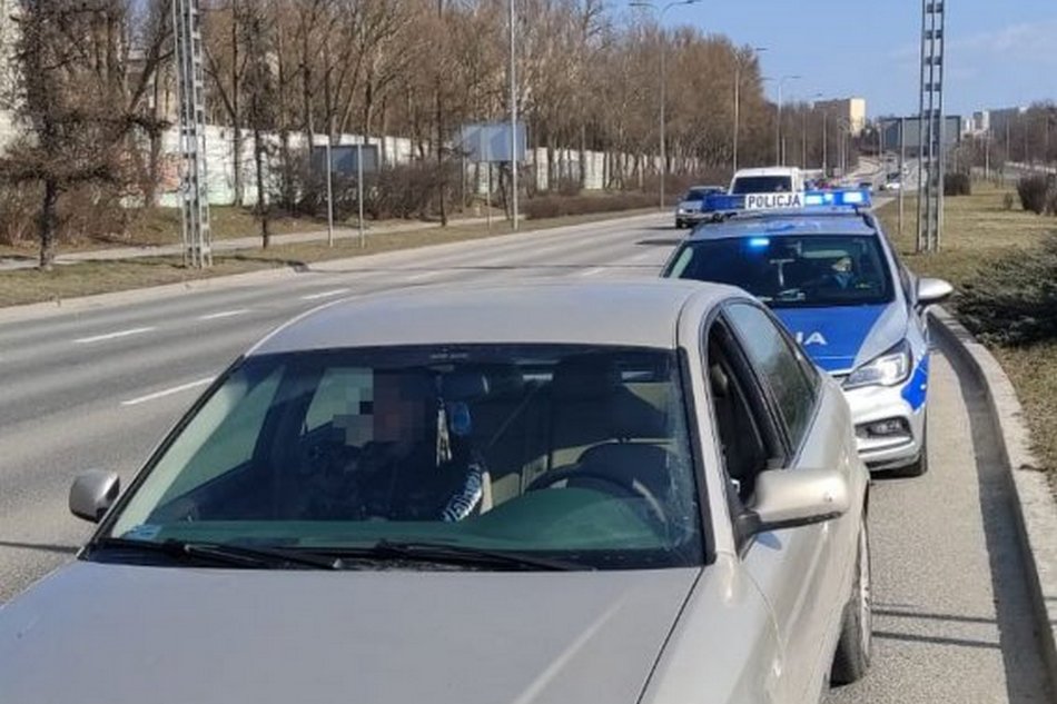 Pijany kierowca wiózł kobietę w ciąży. Akcja grupy SPEED w centrum Kielc