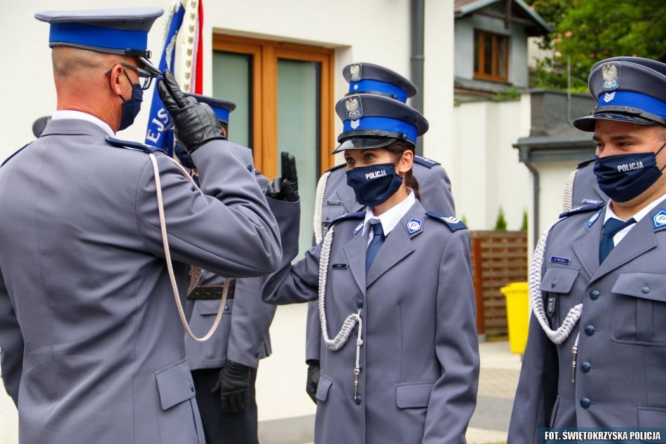 Święto Policji w Komendzie Miejskiej w Kielcach 