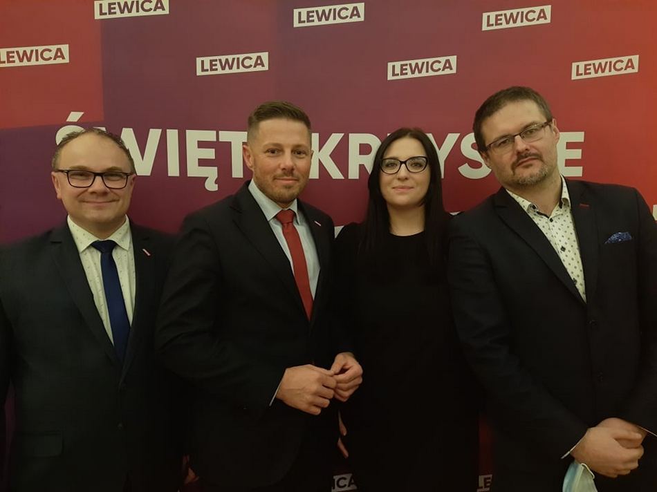 Wiceprezydent i dyrektor MOSIR we władzach Nowej Lewicy w Kielcach