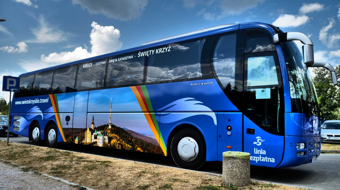 Bezpłatny autobus z Kielc na Święty Krzyż już kursuje