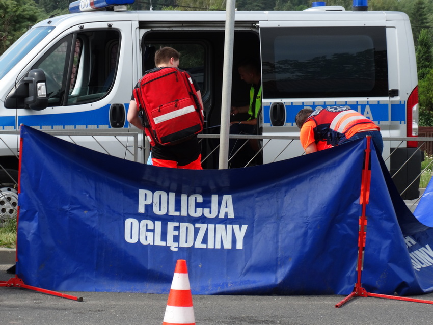 Policjanci poszukują świadków śmiertelnego potrącenia w Górnie  