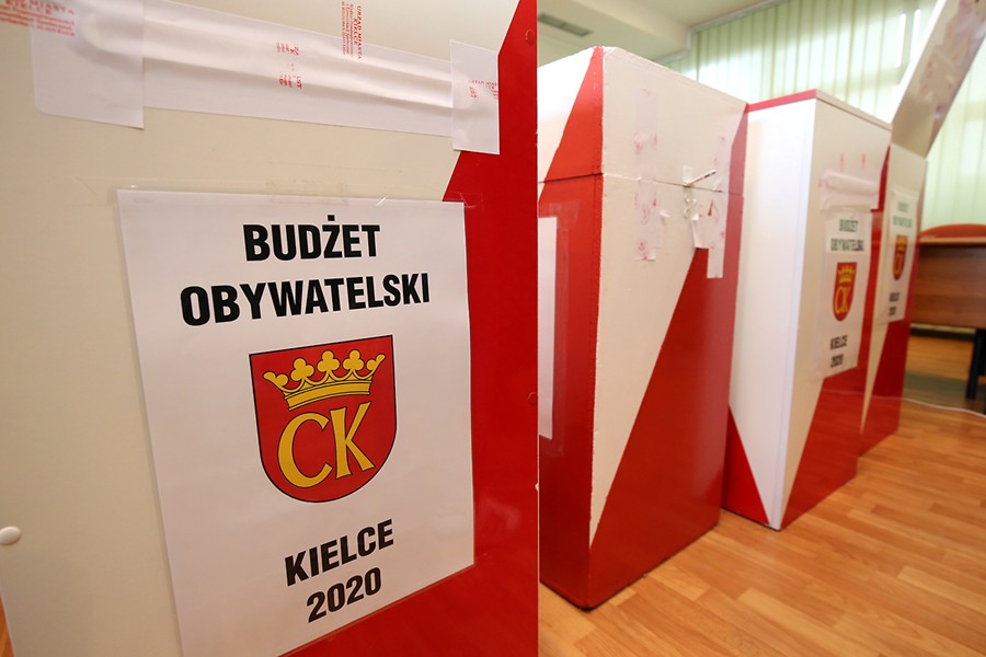 Ratusz podał wyniki Kieleckiego Budżetu Obywatelskiego