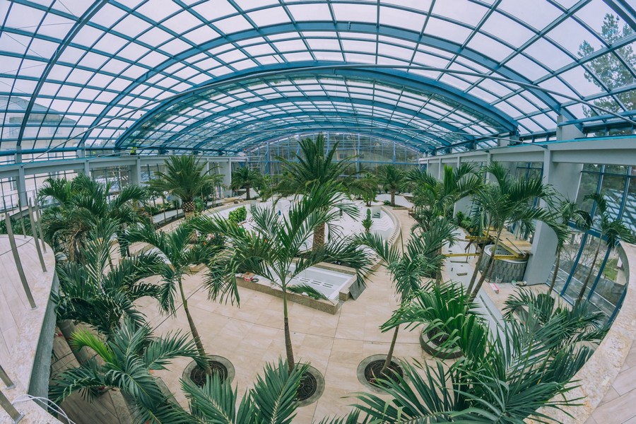 Baseny Tropikalne Binkowski Resort na ukończeniu 02.12.2019