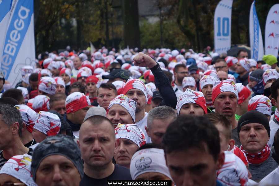Bieg Niepodległości w Kielcach 10.11.2019