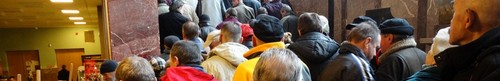 kielce wiadomości Śniadanie wielkanocne dla bezdomnych odbyło się WDK-u (zdjęcia