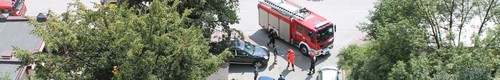 kielce wiadomości Strażacy ratowali starszą kobietę na ulicy Chęcińskiej (zdjęci