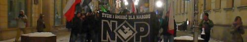 kielce „Życie i śmierć dla narodu” – ulicami Kielc przeszedł marsz NOP (video)