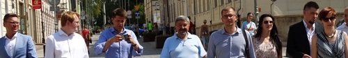 kielce wiadomości Ryszard Petru lider NowoczesnaPL odwiedził Kielce (video)