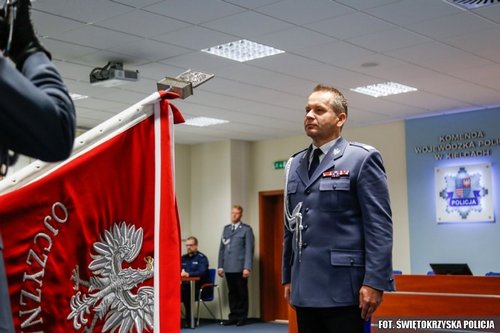 kielce wiadomości Świętokrzyski Komendant Policji pożegnał się z Kielcami. Obejmie stanowisko w stolicy 