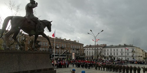 kielce wiadomości Kielczanie uczcili 99 rocznicę odzyskania niepodległości (ZDJĘCIA,WIDEO) 