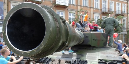 kielce wiadomości Powitanie wojsk amerykańskich w Kielcach