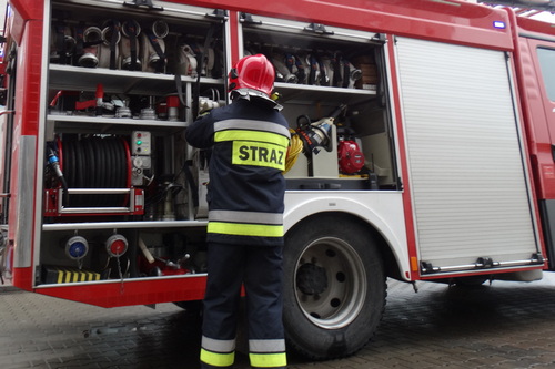 kielce wiadomości W Wiśniówce płonął autobus 