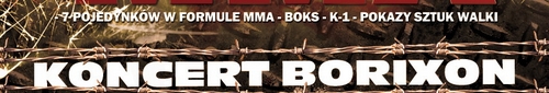 kielce wydarzenie Borixon i gala MMA w Sielpi