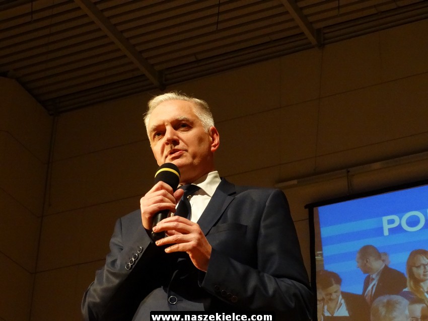 Jarosław Gowin w Kielcach. Konwencja Porozumienia 08.12.2017