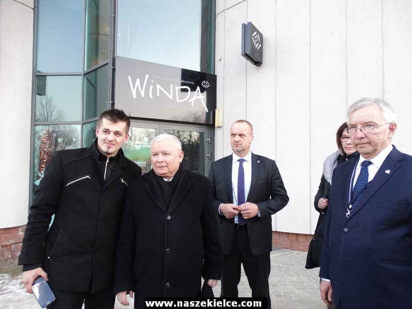 Jarosław Kaczyński odwiedził Kielce 29.01.2017