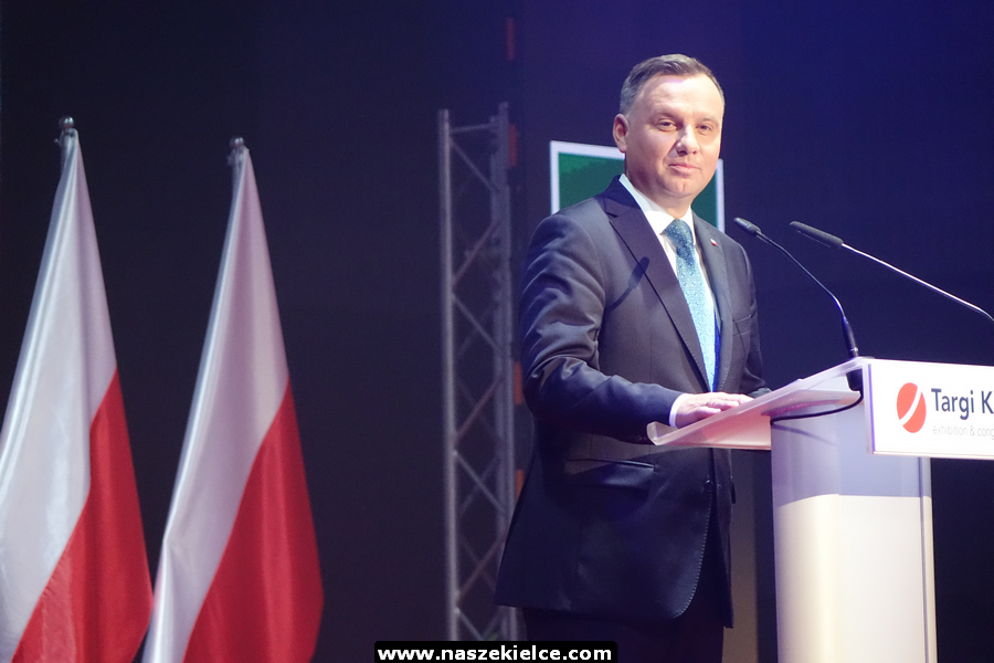 Prezydent Andrzej Duda odwiedzi we wtorek Kielce