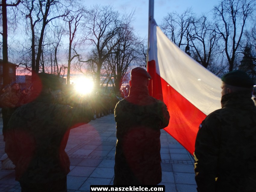 Narodowy Dzień Pamięci Żołnierzy Wyklętych. Obchody w Kielcach 01.03.2017 