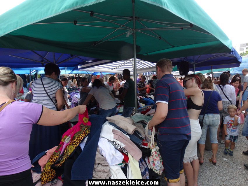  Niedziela handlowa na kieleckich bazarach 21.08.2016