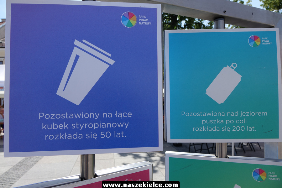 Piknik ekologiczny na Rynku w Kielcach 23.06.2019