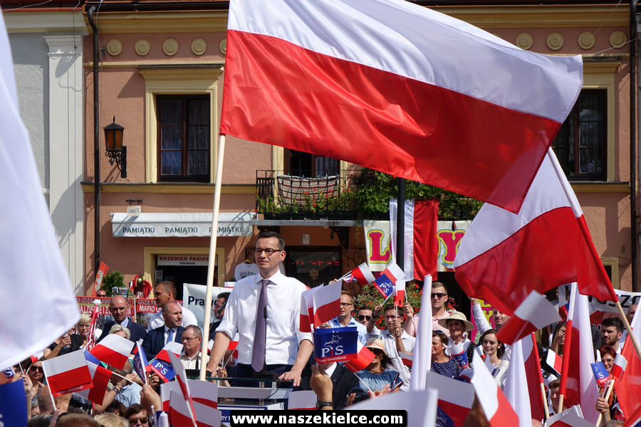 Premier Morawiecki w Sandomierzu 19.08.2018