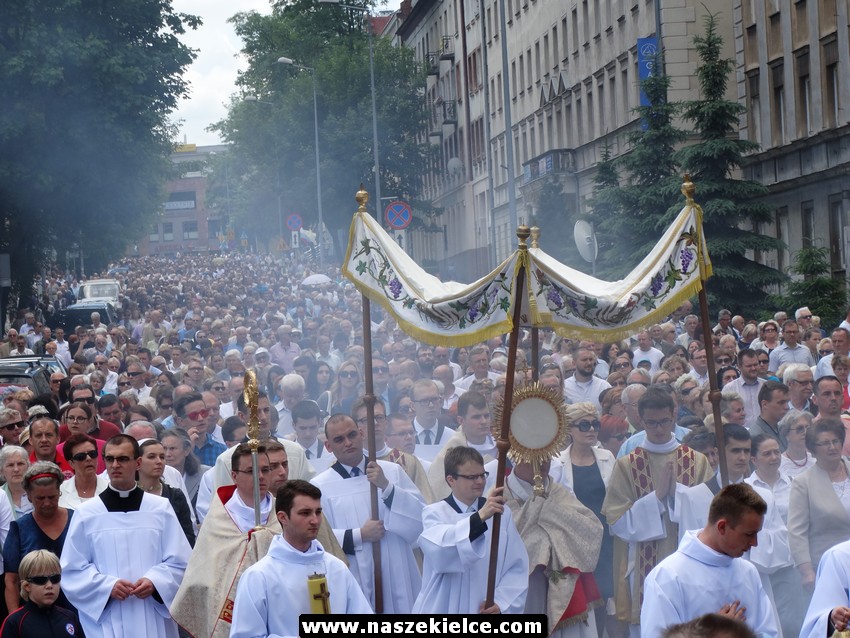 Nie będzie procesji na ulicach Kielc podczas Bożego Ciała