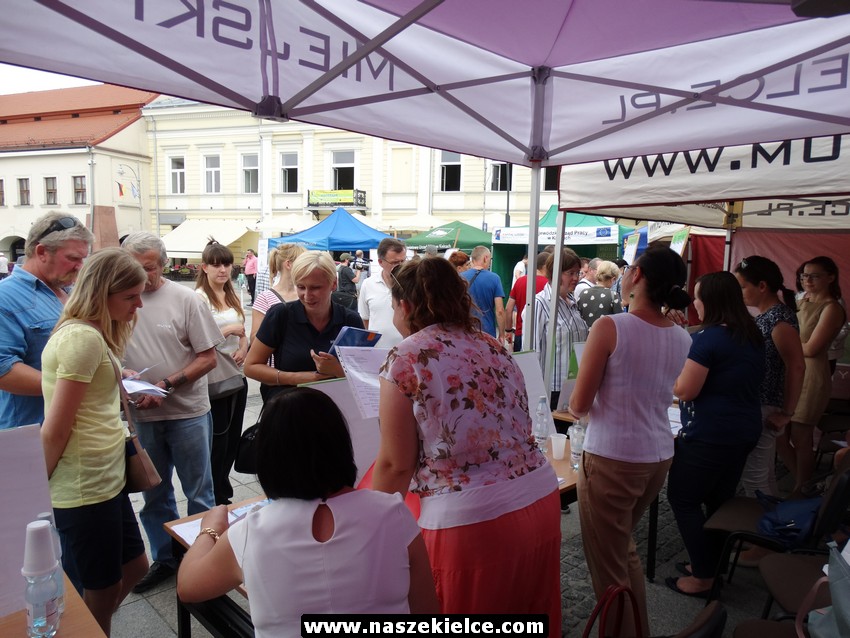  Plenerowe Targi Pracy na Rynku w Kielcach 28.07.2016